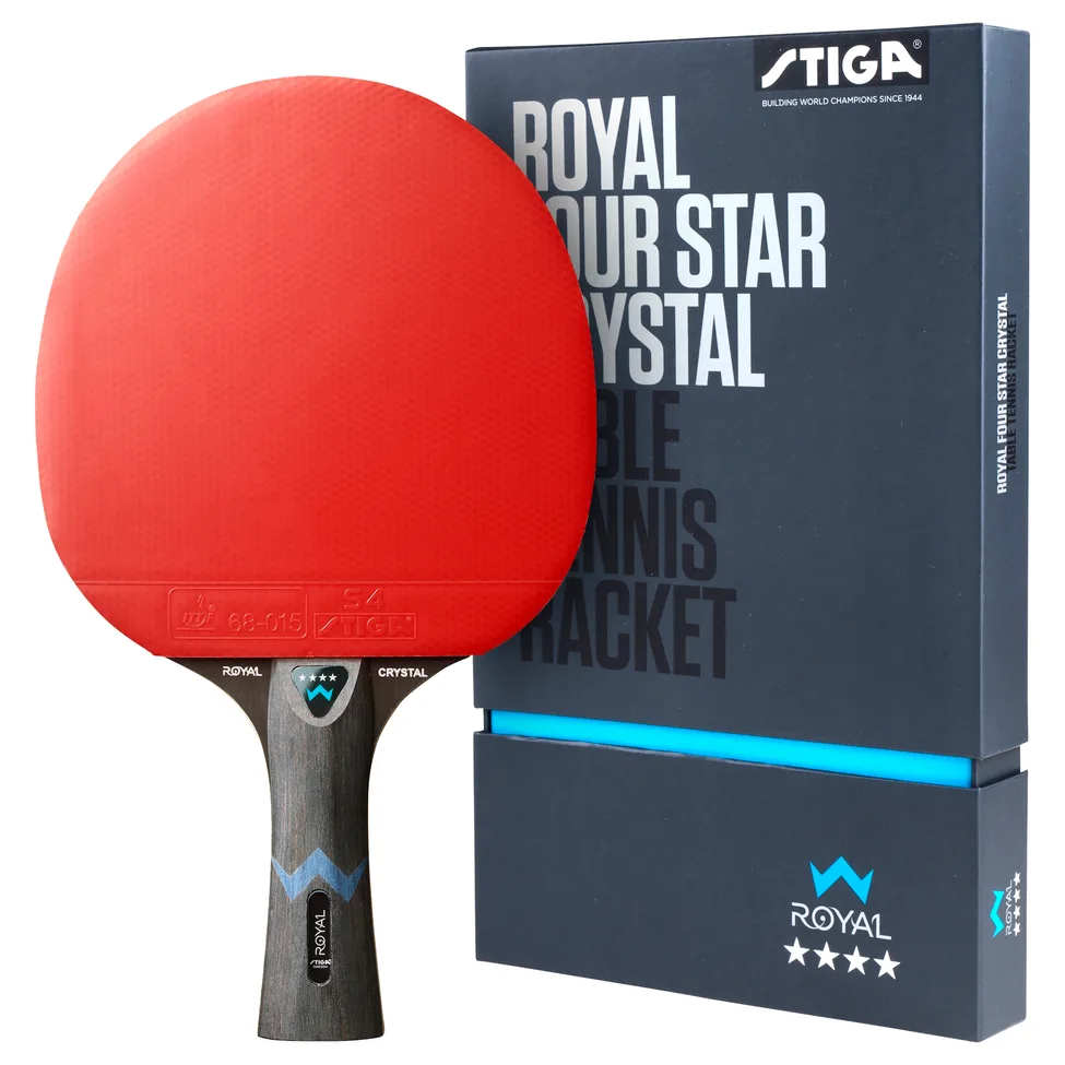 Ракетка для настільного тенісу Stiga Royal Crystal 4 Star FL, загальний вигляд